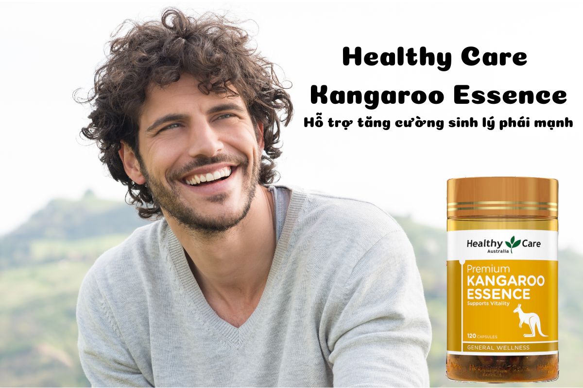 Healthy Care Kangaroo Essence - Giúp tăng cường sinh lý nam giới