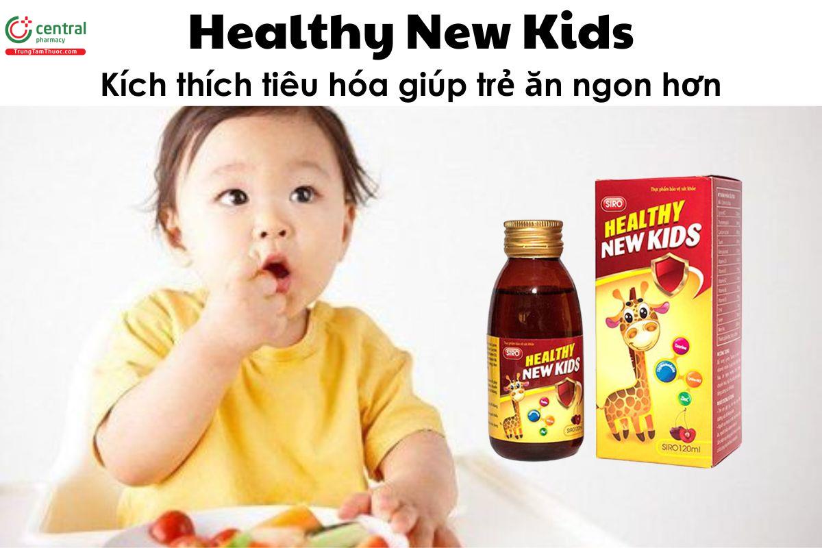 Siro Healthy New Kids - Kích thích tiêu hóa giúp trẻ ăn ngon hơn