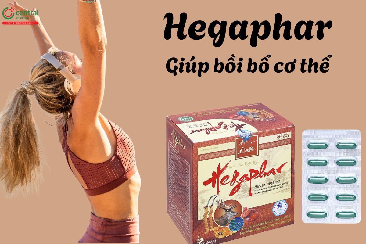 Hegaphar - Giúp  bồi bổ cơ thể, cải thiện sức khỏe tổng thể