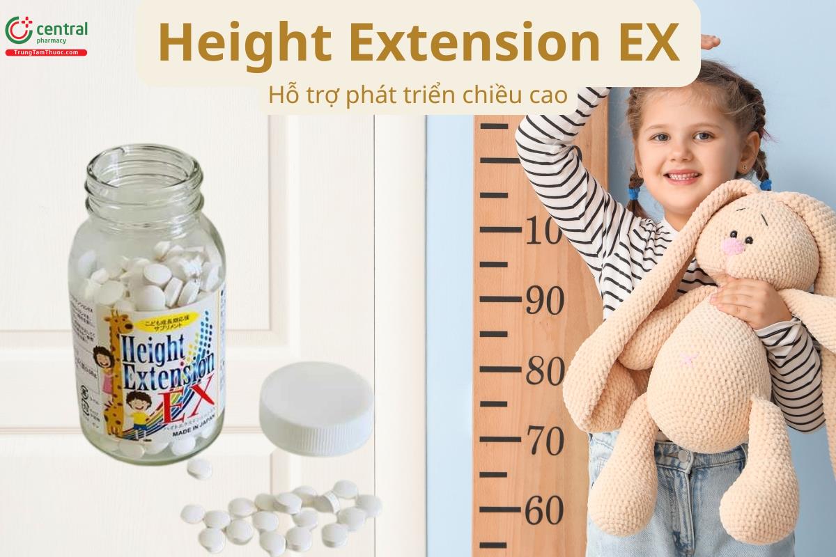 Height Extension EX hỗ trợ phát triển chiều cao cho trẻ em