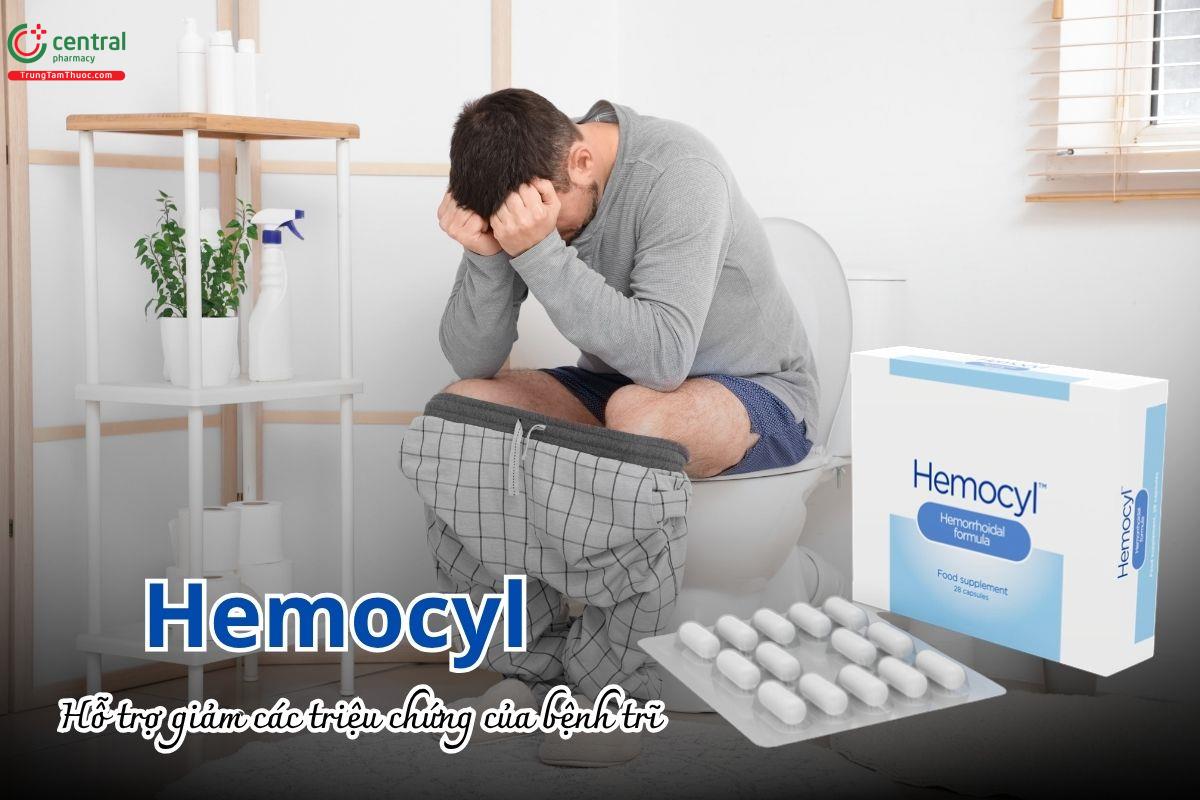 Hemocyl hỗ trợ giảm các triệu chứng của bệnh trĩ