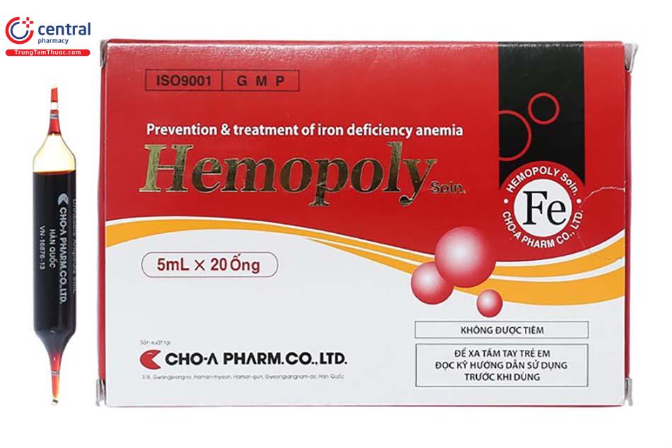 Hemopoly - Ngăn ngừa thiếu máu do thiếu sắt