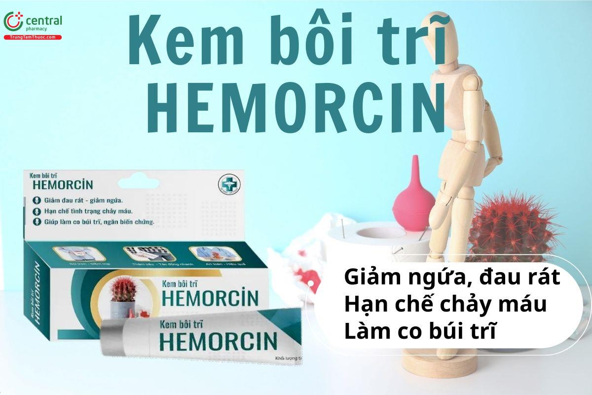 Gel bôi trĩ Hemorcin