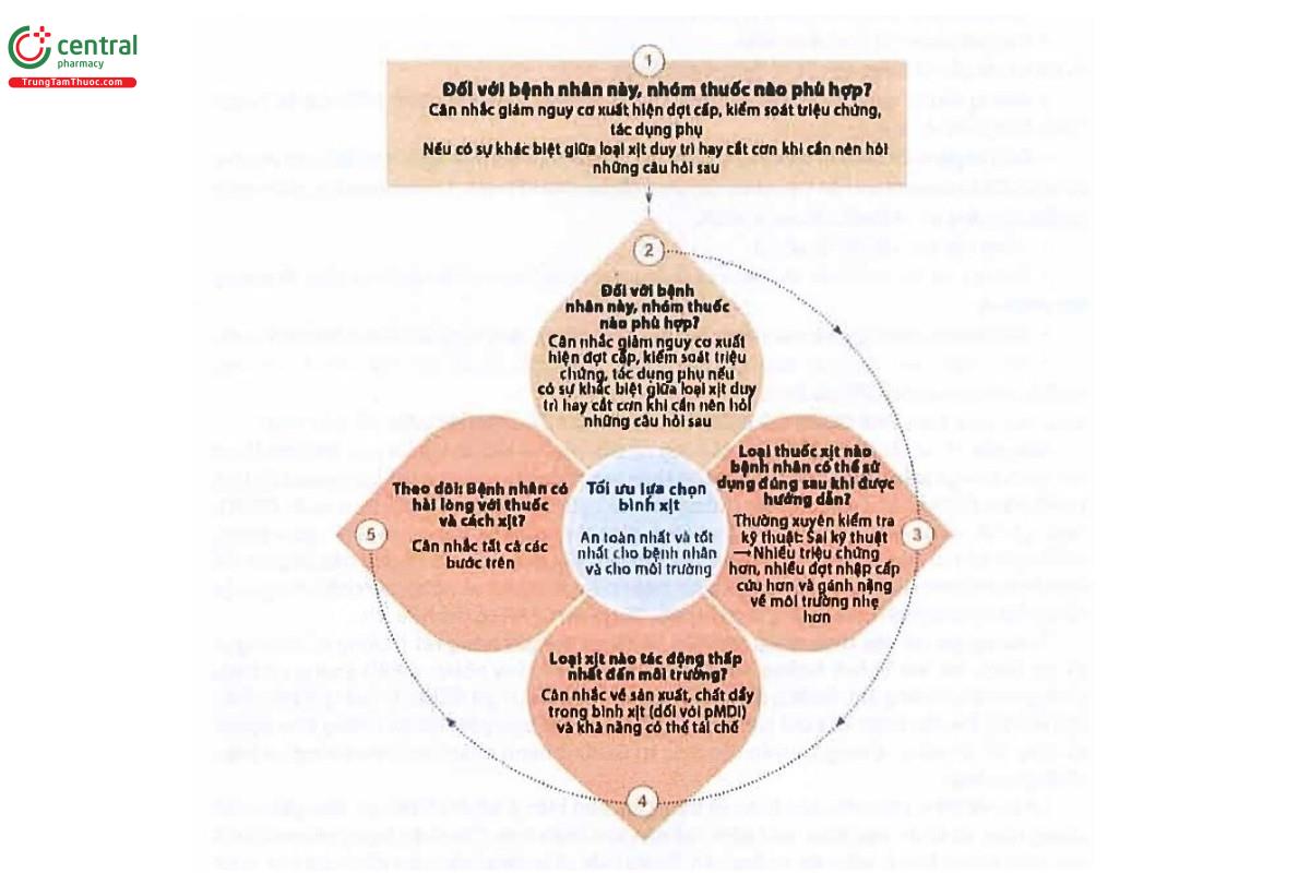 Hình 6: Quyết định chung giữa nhân viên y tế và bệnh nhân về lựa chọn dụng cụ phân phối thuốc