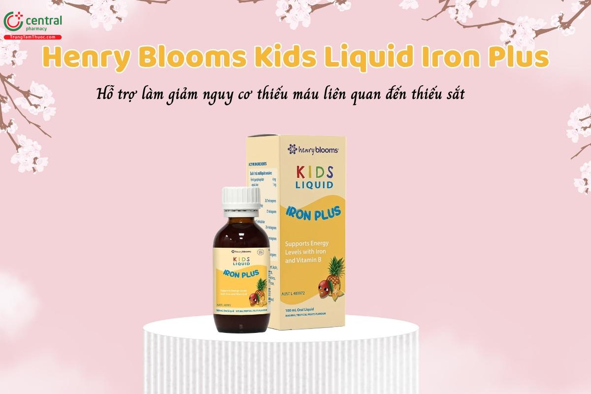 Henry Blooms Kids Liquid Iron Plus