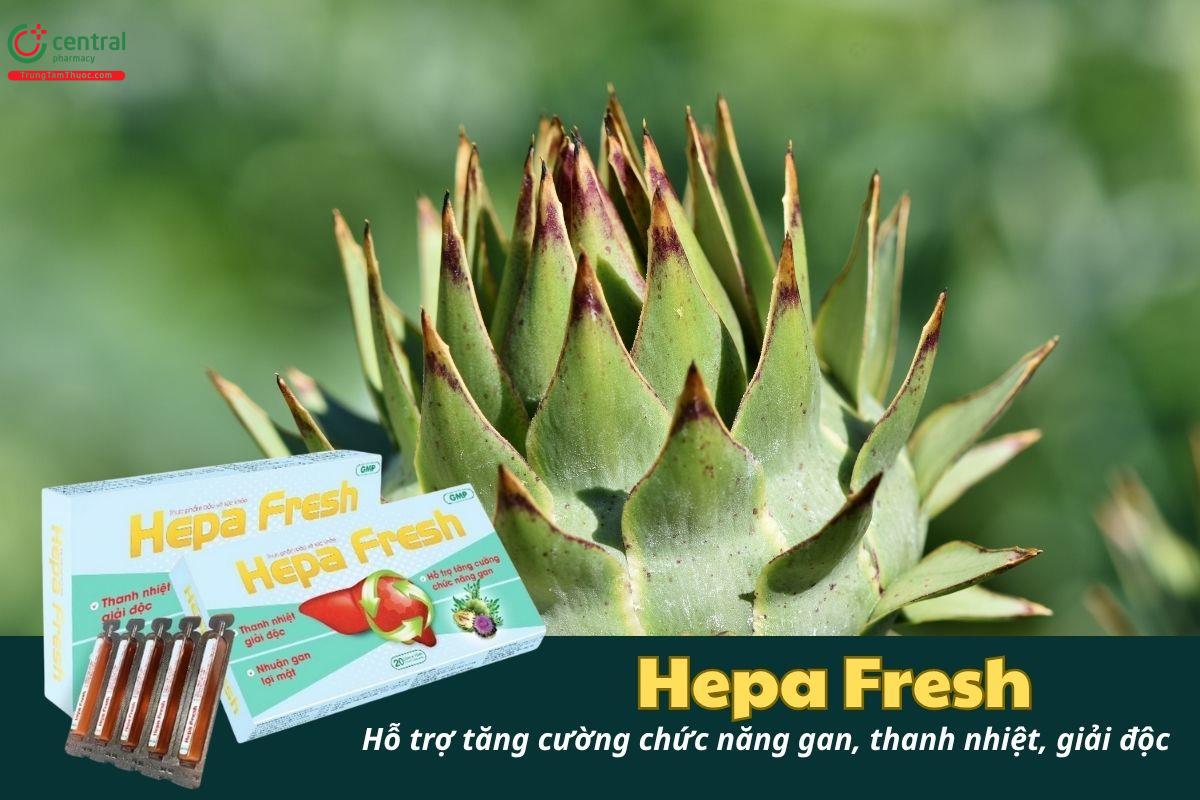 Hepa fresh hỗ trợ tăng cường chức năng gan, thanh nhiệt, giải độc