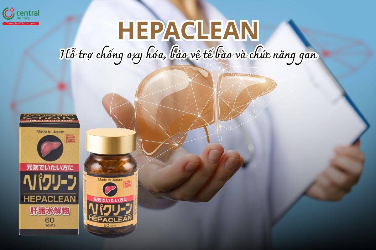 Hepaclean hỗ trợ chống oxy hóa, bảo vệ tế bào và chức năng gan