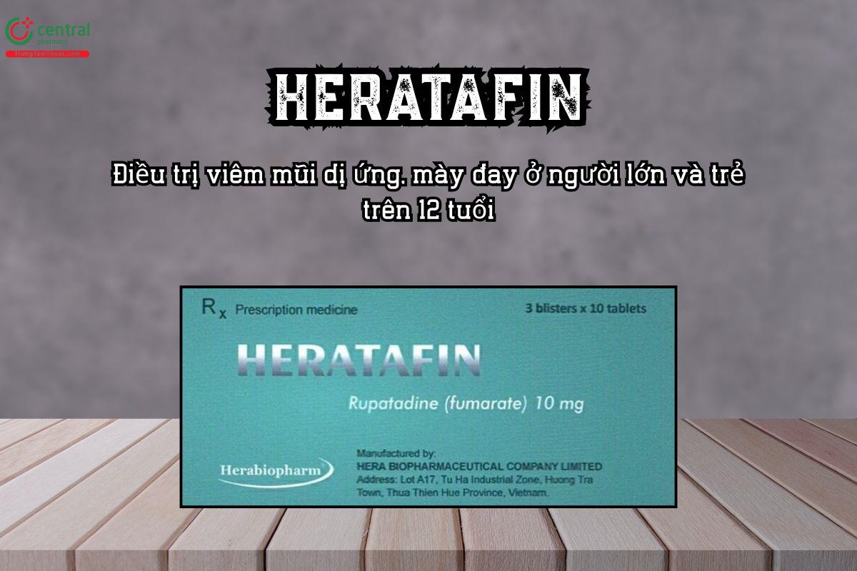 Thuốc Heratafin 10mg – Điều trị viêm mũi dị ứng, mày đay