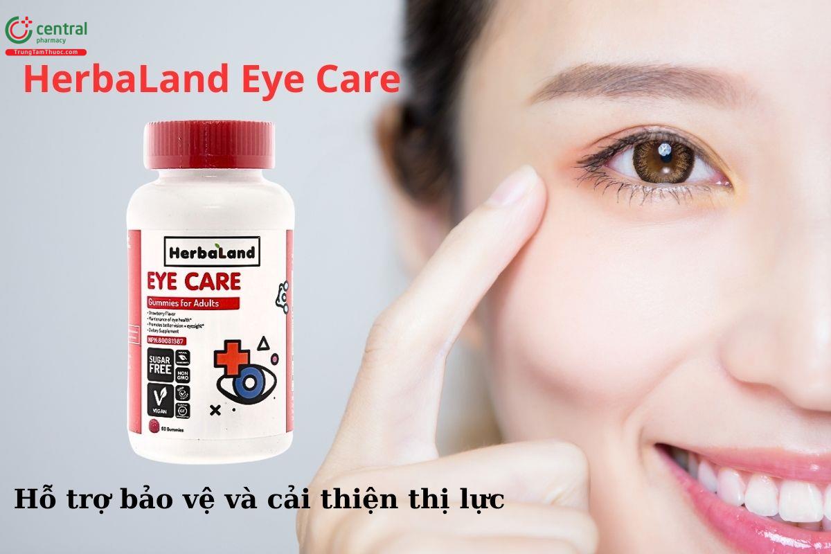 Kẹo dẻo HerbaLand Eye Care - Hỗ trợ bảo vệ và cải thiện thị lực