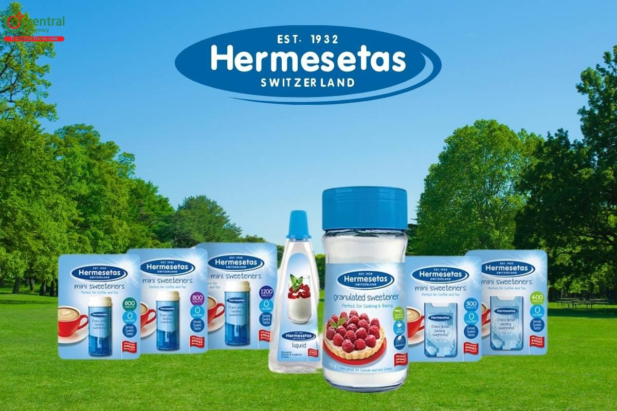 Hermesetas - Thương hiệu chất tạo ngọt nhân tạo hàng đầu tại Thụy Sĩ