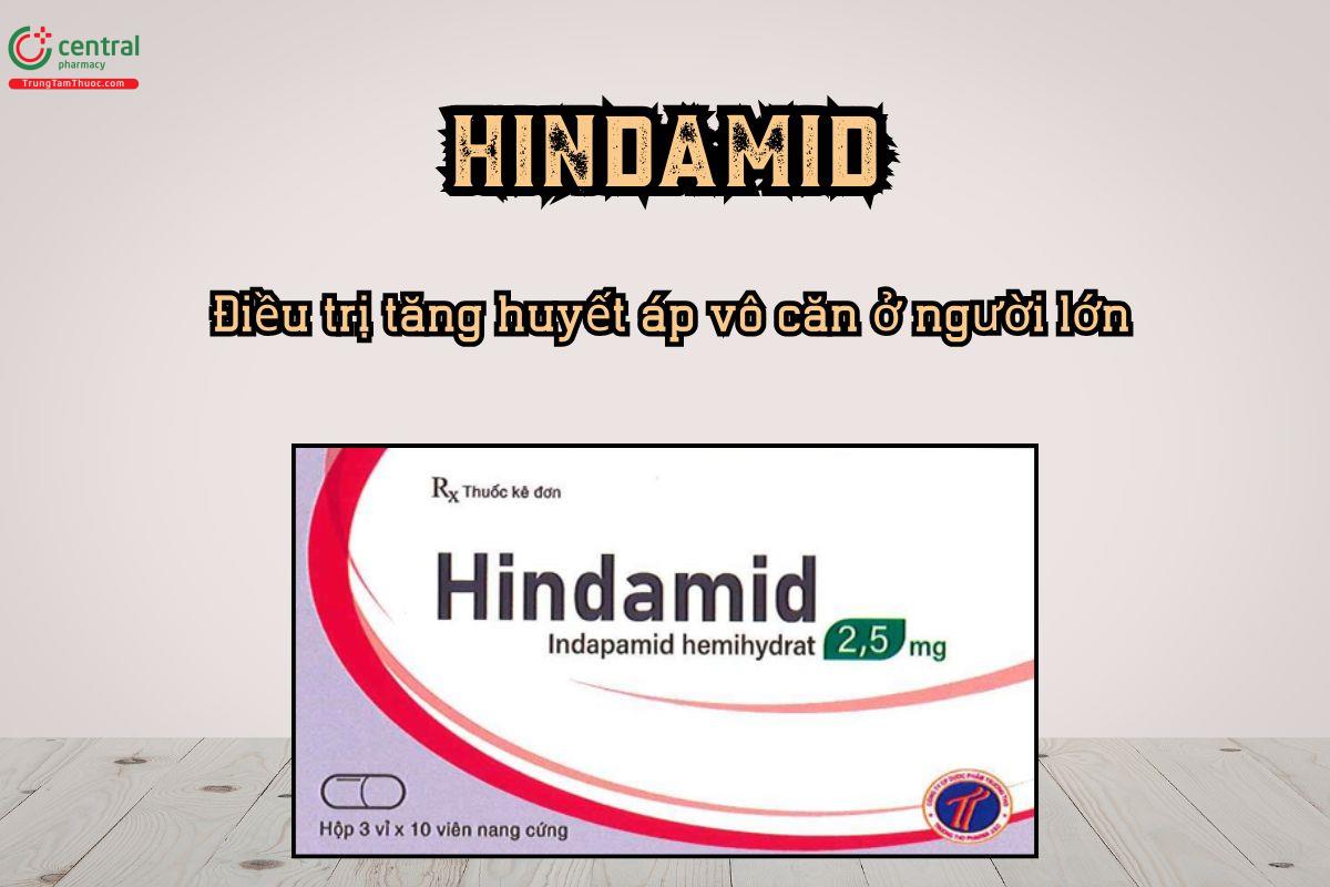 Thuốc Hindamid 2.5mg) – Điều trị tăng huyết áp vô căn ở người lớn