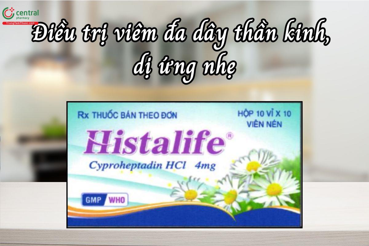 Thuốc Histalife dùng trong điều trị viêm đa dây thần kinh ngoại biên
