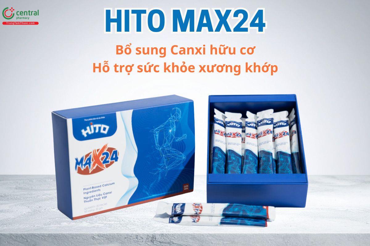 Hito Max24 hỗ trợ tăng cường sức khỏe xương khớp