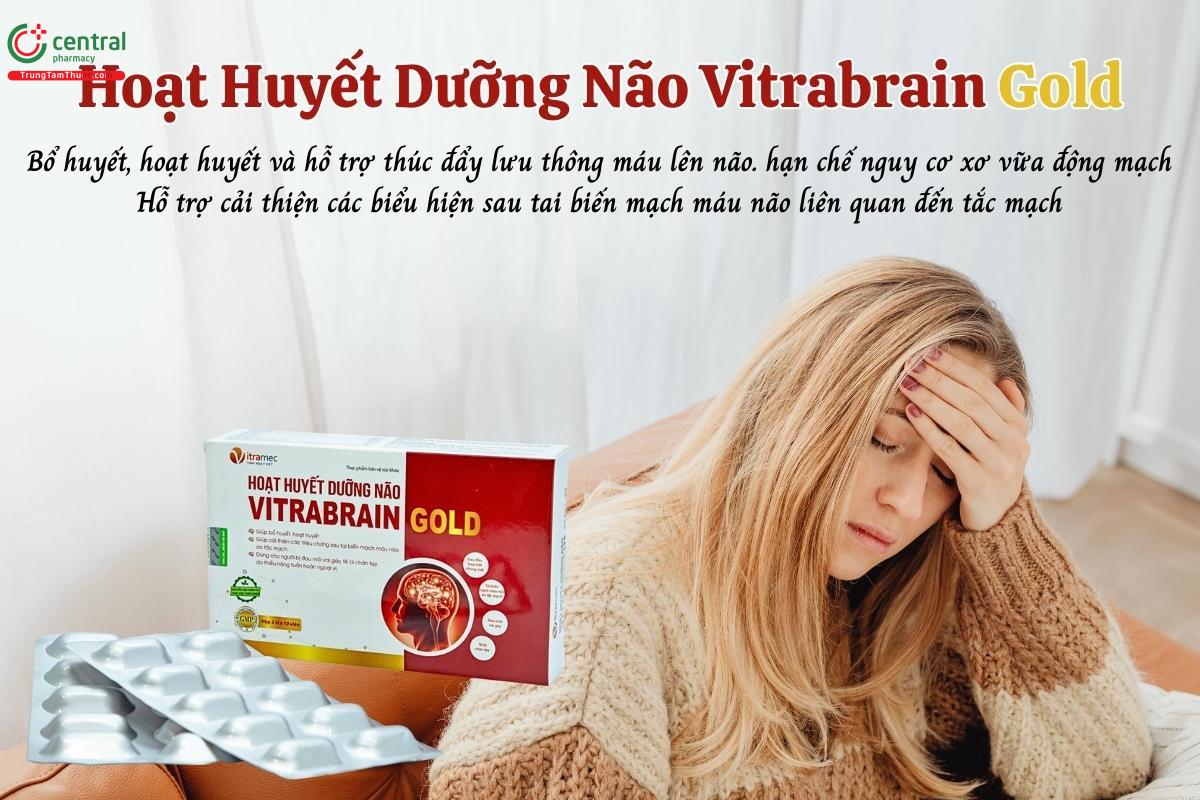 Hoạt Huyết Dưỡng Não Vitrabrain Gold