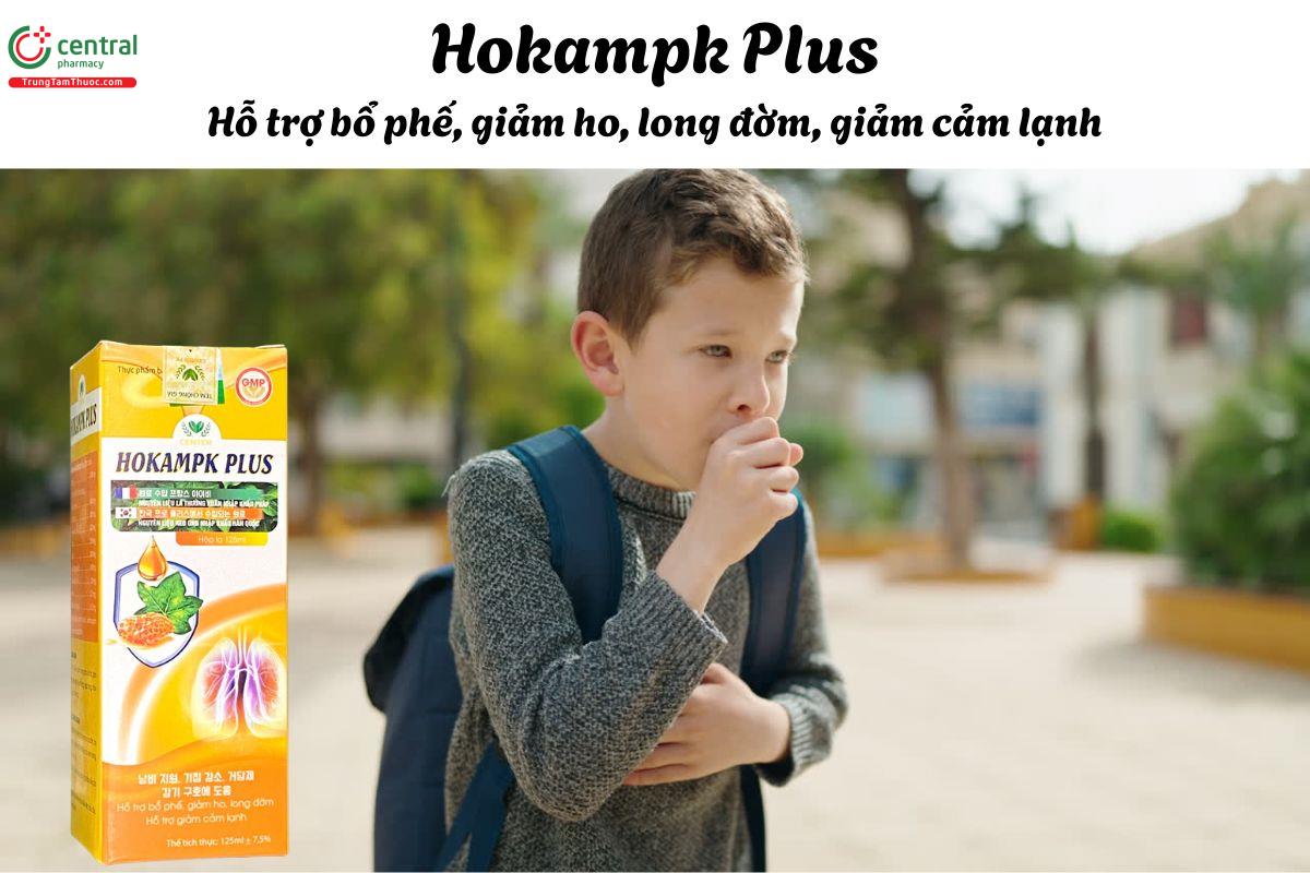 Hokampk Plus (Chai) - Giúp bổ phế, giảm ho, đau rát cổ họng