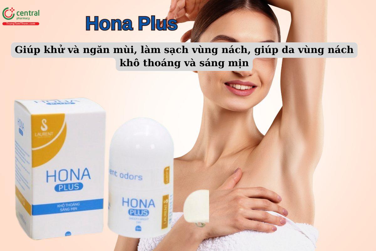 Lăn nách Hona Plus giúp lăn và khử mùi vùng nách