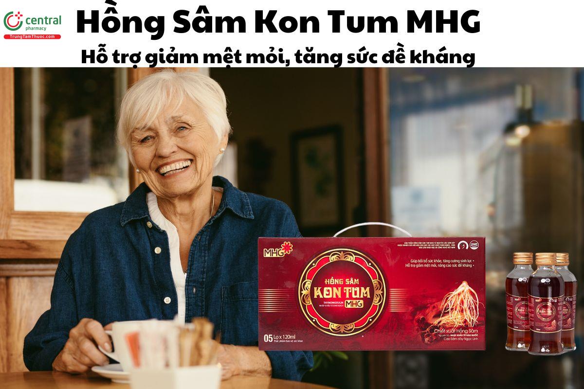 Hồng Sâm Kon Tum MHG - Giúp bồ bổ cơ thể, tăng cường đề kháng