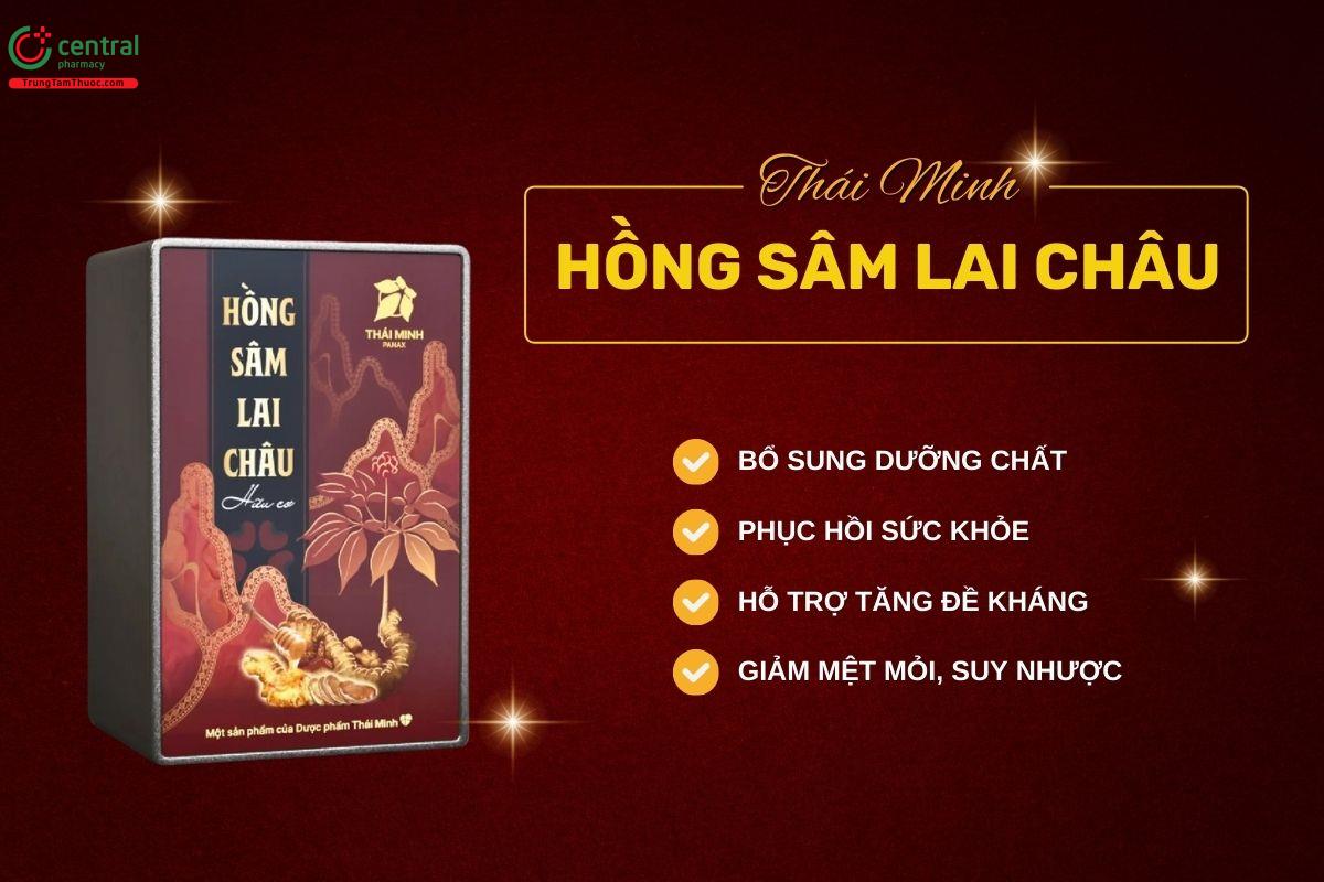 Hồng Sâm Lai Châu hữu cơ hỗ trợ bảo vệ, tăng cường sức khỏe toàn diện