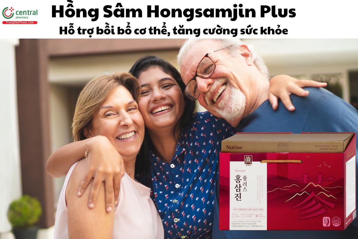 Nước Hồng Sâm Hongsamjin Plus - Giúp tăng cường sức khỏe 