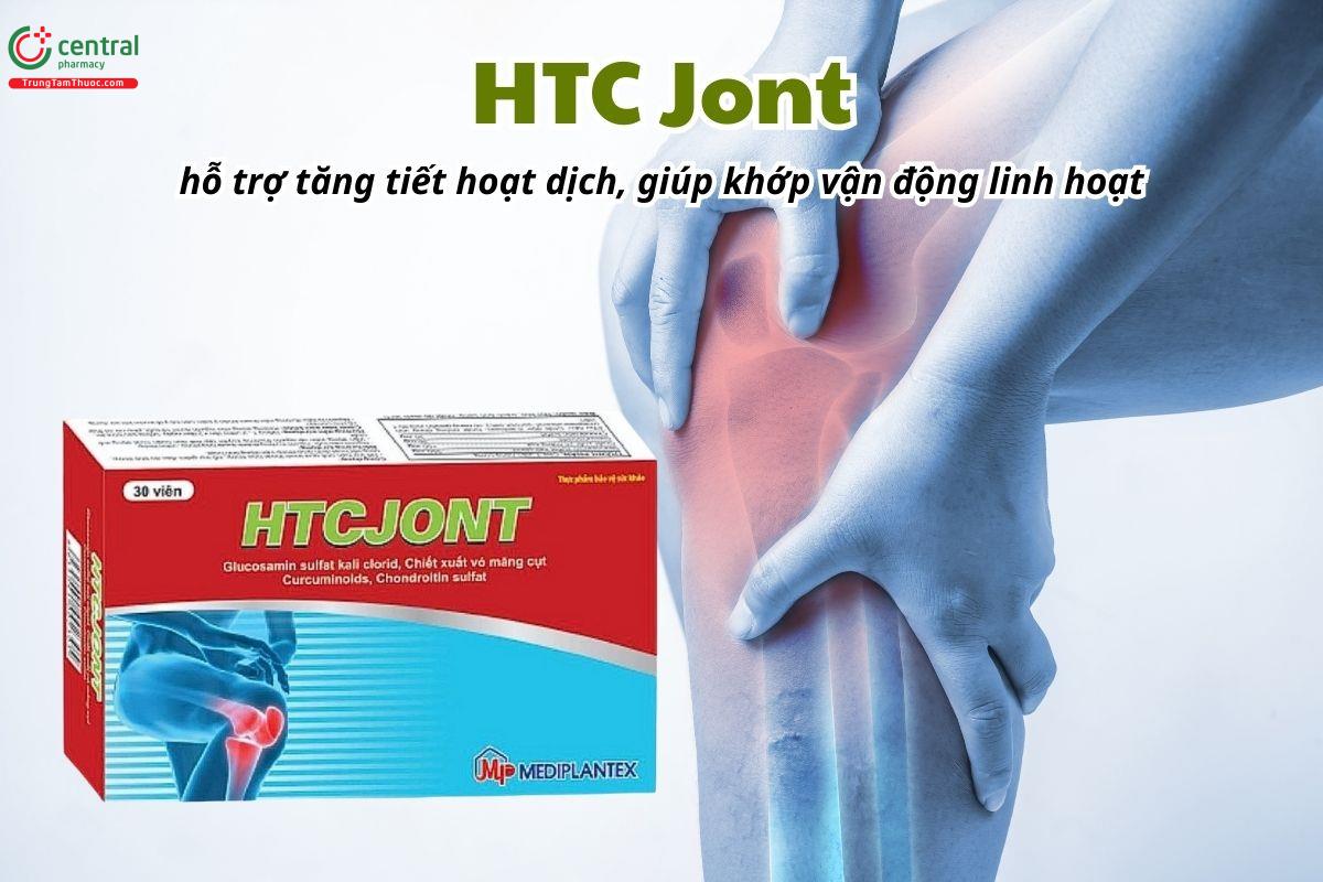 HTC Jont hỗ trợ tăng tiết hoạt dịch, giúp khớp vận động linh hoạt