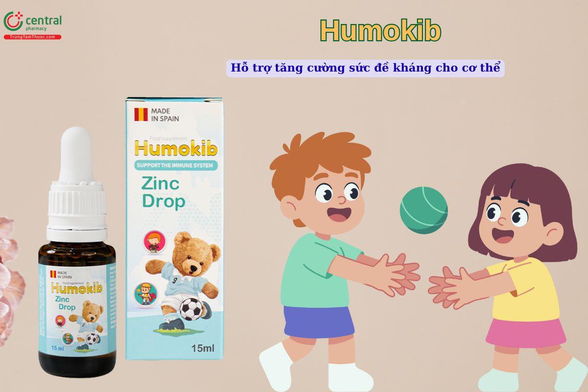 Humokib giúp tăng cường sức đề kháng cho người lớn và trẻ em