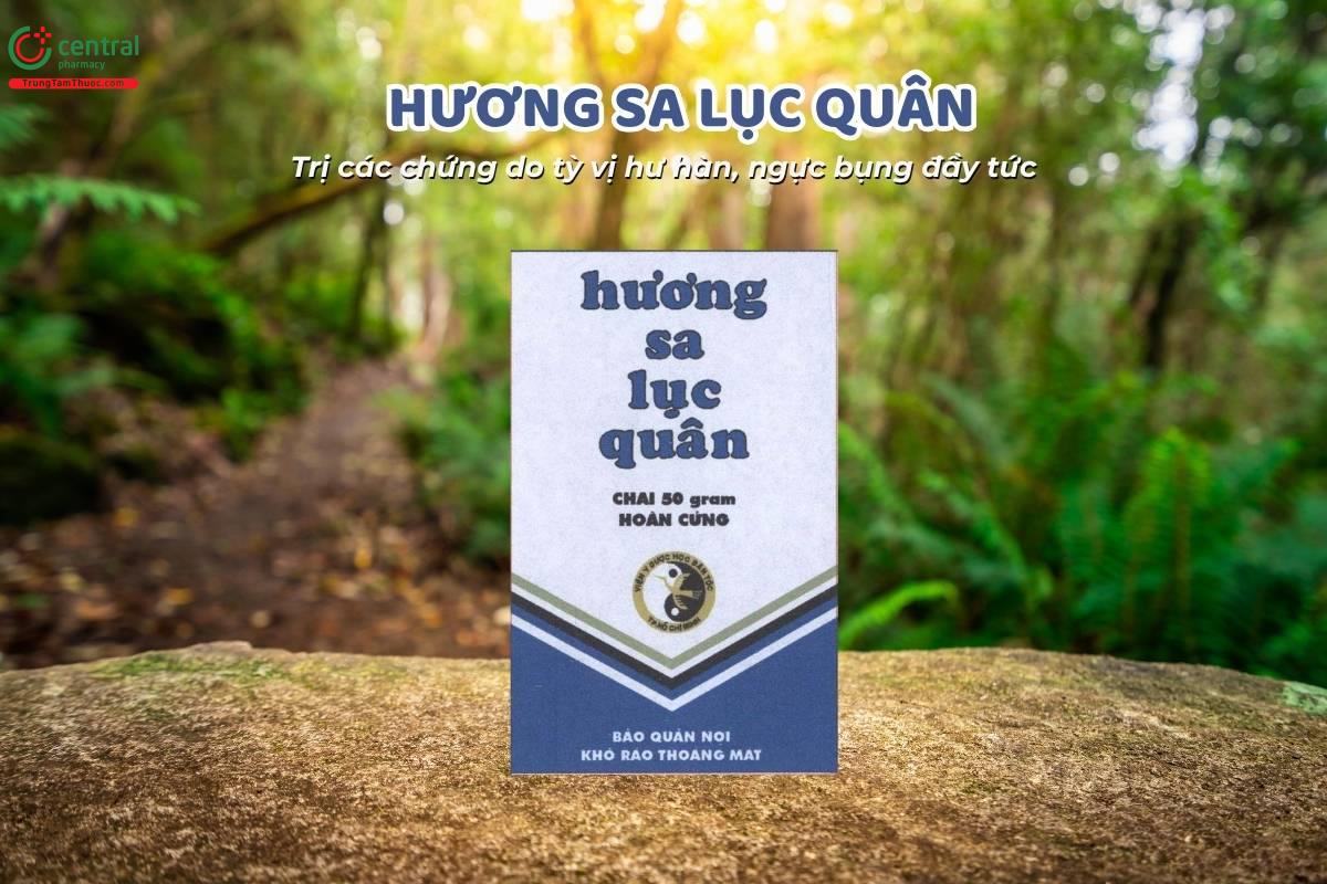 Hương sa lục quân đông Y đông Dược cải thiện các triệu chứng liên quan đến tỳ vị hư hàn, đầy tức vùng ngực và bụng, ăn uống kém tiêu, đau bụng, đi ngoài phân sống.
