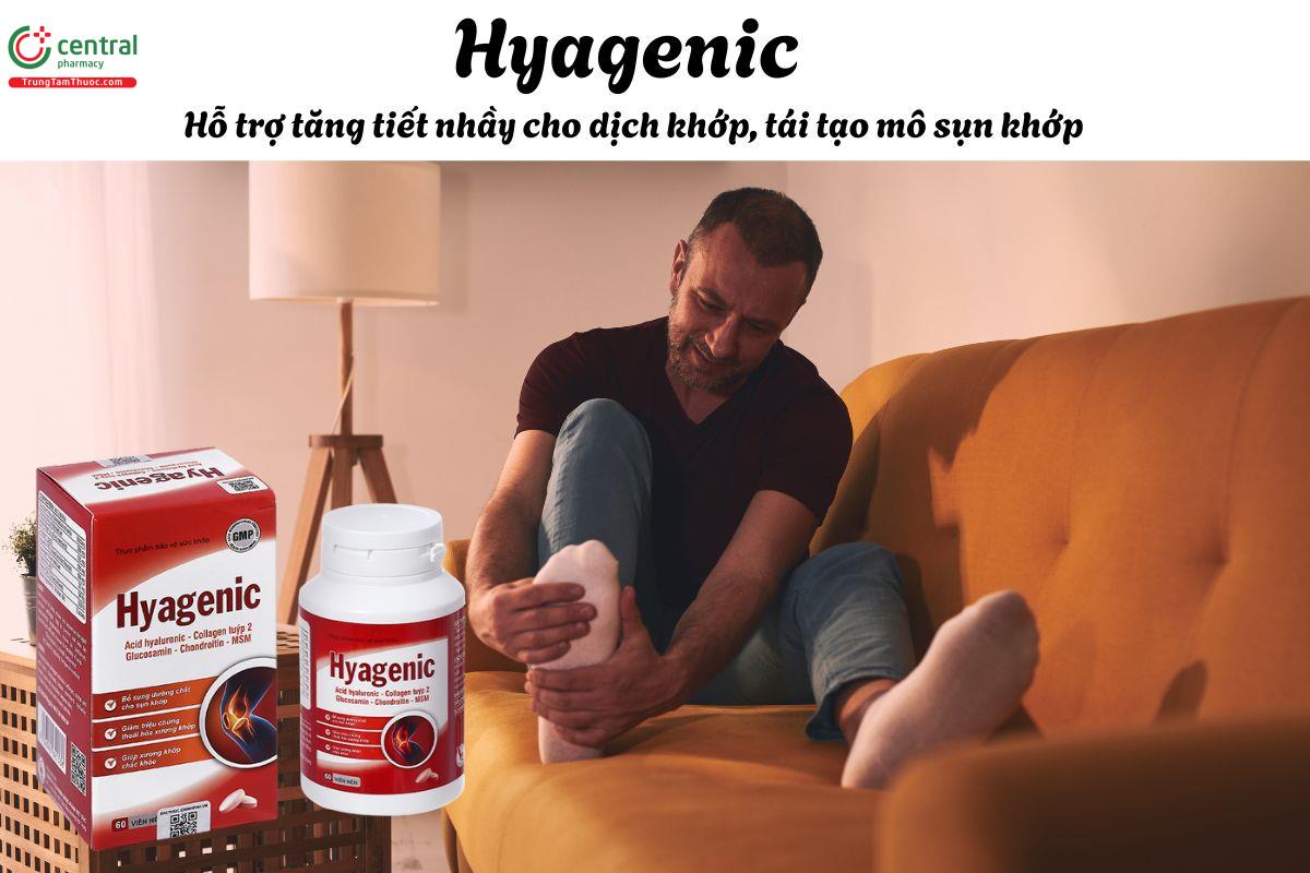 Hyagenic - Giúp cải thiện tình trạng khô khớp, cứng khớp