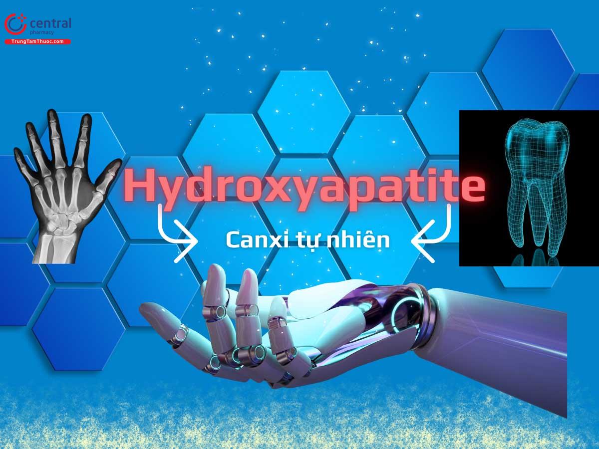 Hydroxyapatit giúp xương và răng chắc khỏe