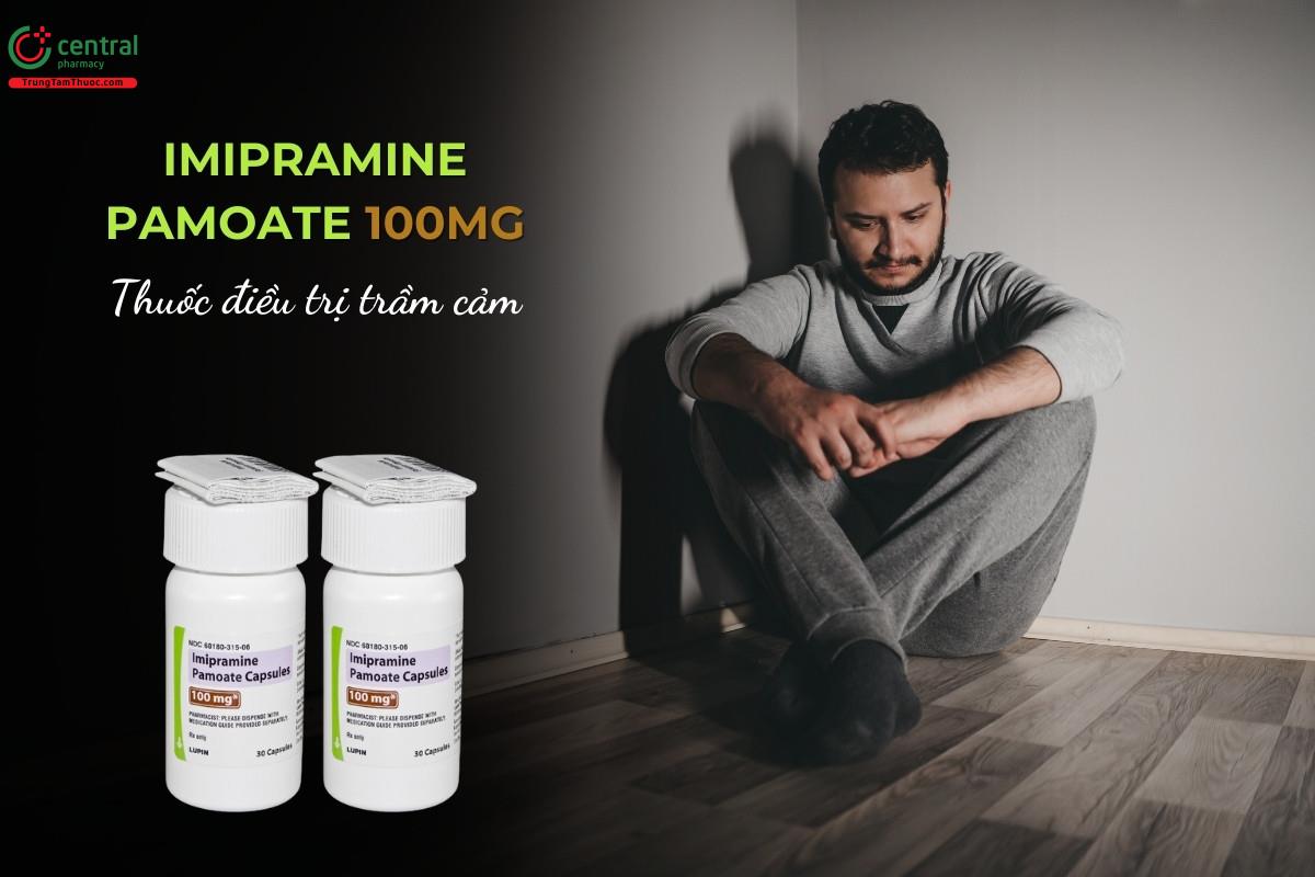 Thuốc Imipramine Pamoate 100mg Lupin giảm bớt các triệu chứng trầm cảm