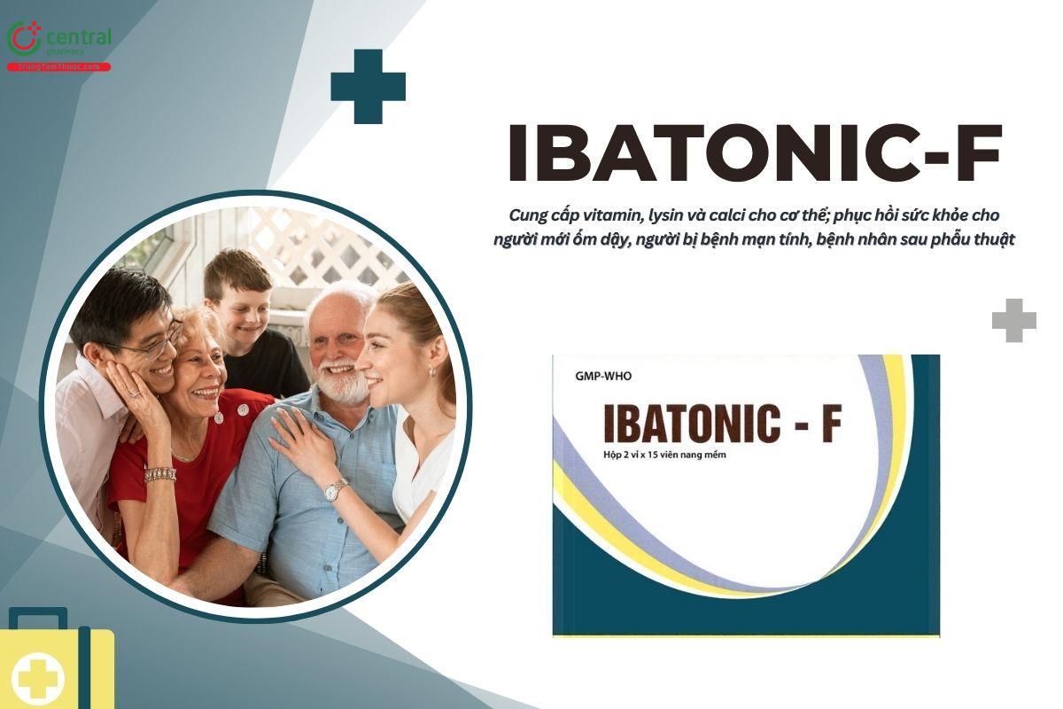 Thuốc Ibatonic-F Hataphar có tác dụng gì?