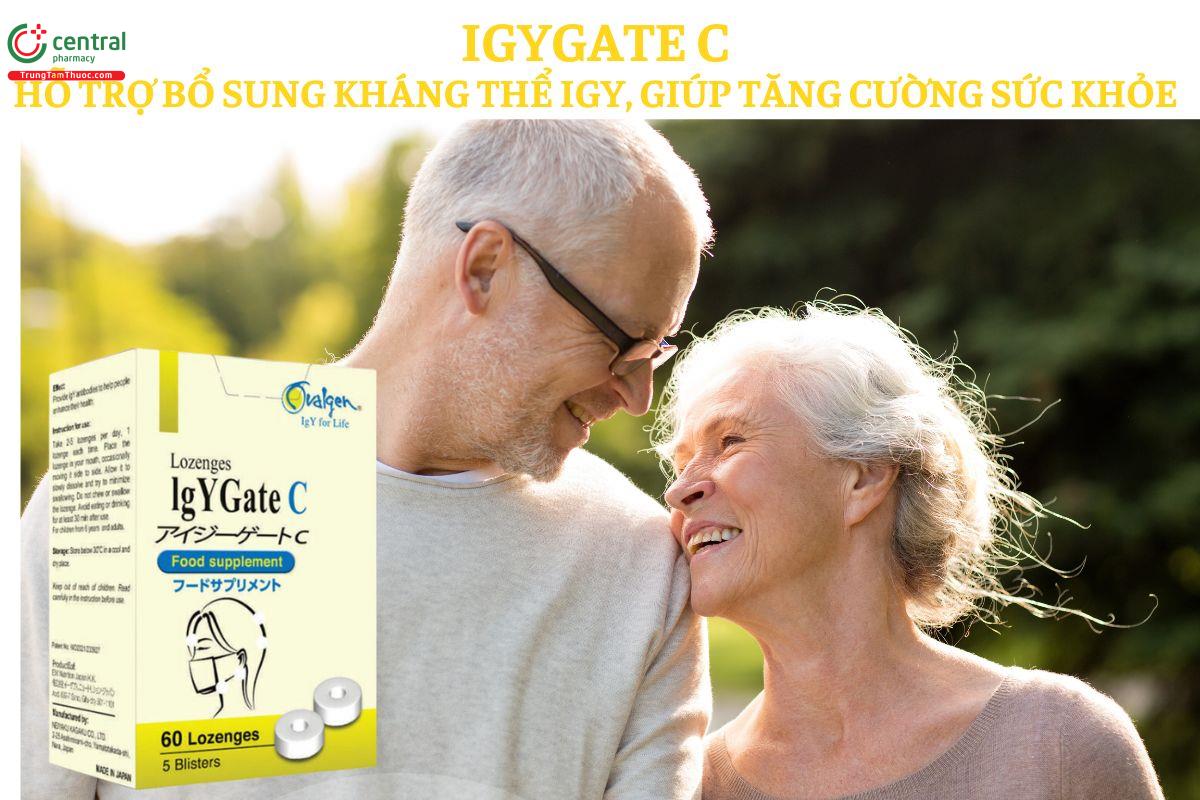 IgYGate C - Giúp bổ sung kháng thể IgY, giúp tăng cường sức khỏe