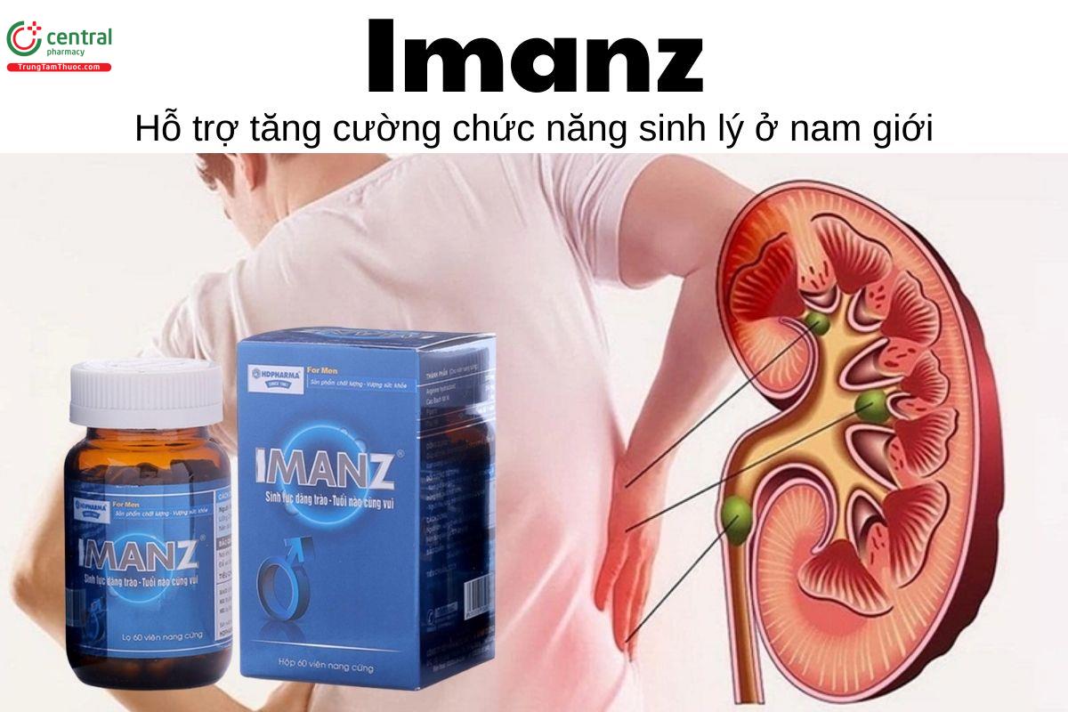 Thuốc Imanz - Hỗ trợ tăng cường chức năng sinh lý ở nam giới