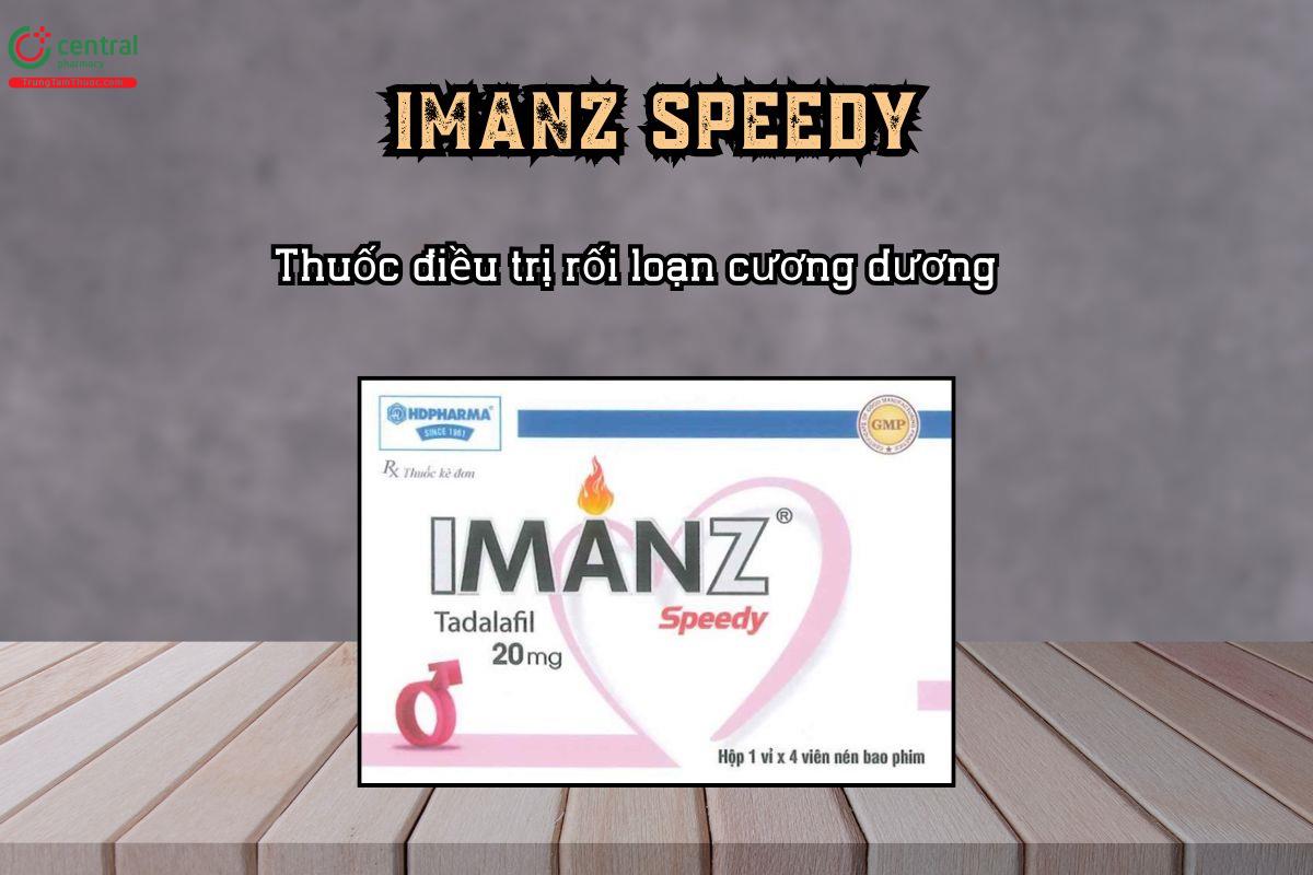 Thuốc điều trị rối loạn cương dương Imanz Speedy