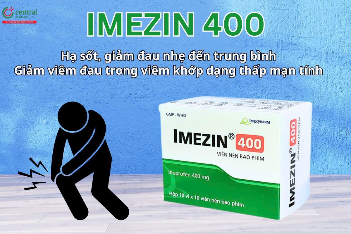 Imezin 400 kiểm soát viêm đau trong viêm khớp dạng thấp mạn tính