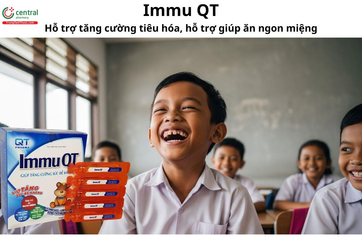 Immu QT - Giúp kích thích vị giác, tăng cường hệ miễn dịch