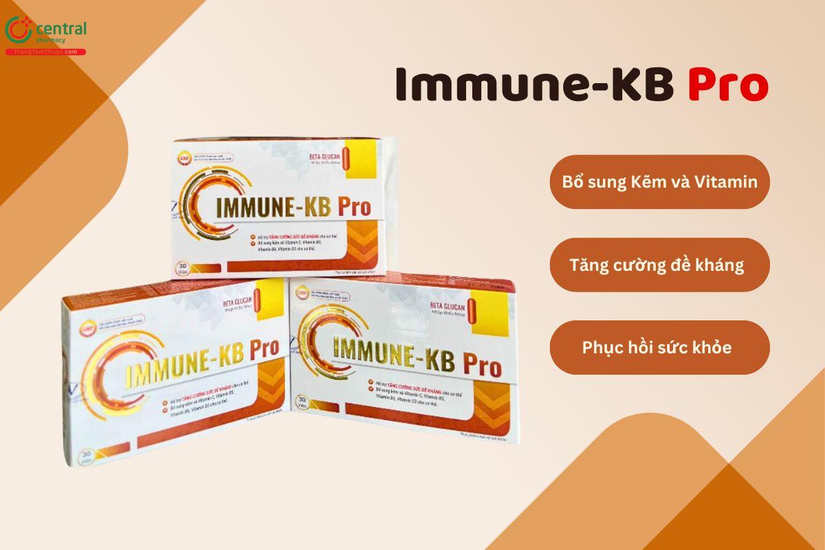 Sản phẩm Immune-KB Pro có tác dụng gì?