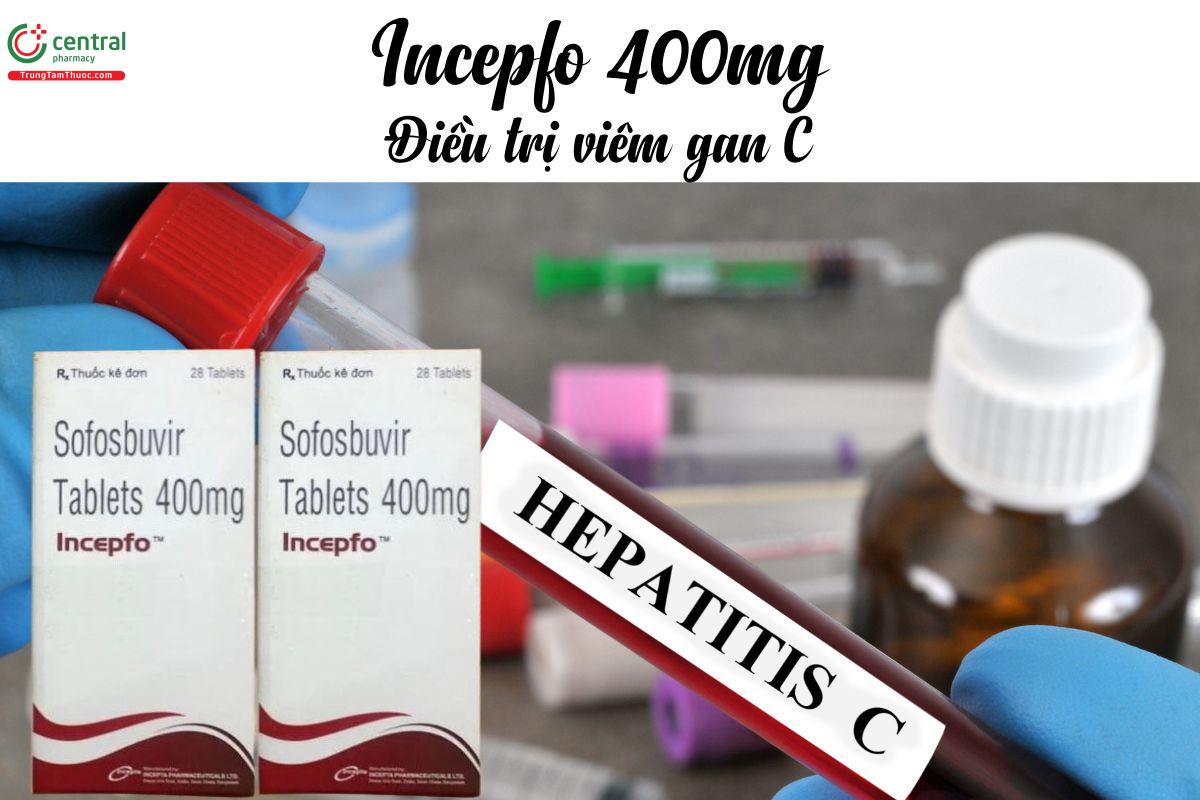 Incepfo 400mg chỉ định