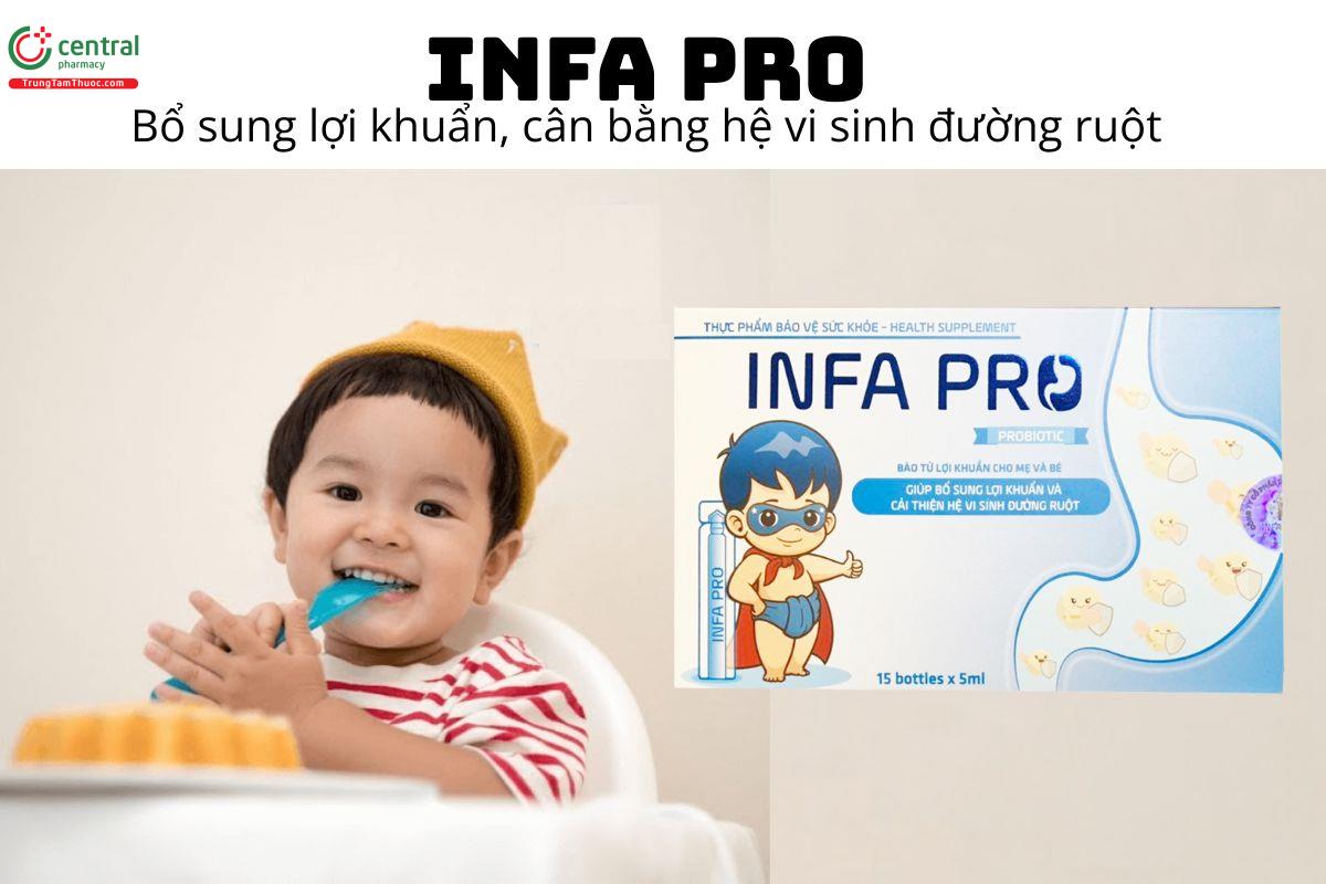 Infa Pro - Bổ sung lợi khuẩn, cân bằng hệ vi sinh đường ruột