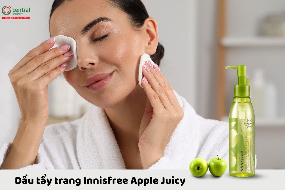 Dầu tẩy trang Innisfree Apple Juicy Cleansing Oil có công dụng gì?