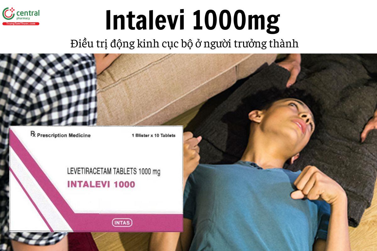 Thuốc Intalevi 1000mg - Điều trị động kinh cục bộ ở người trưởng thành