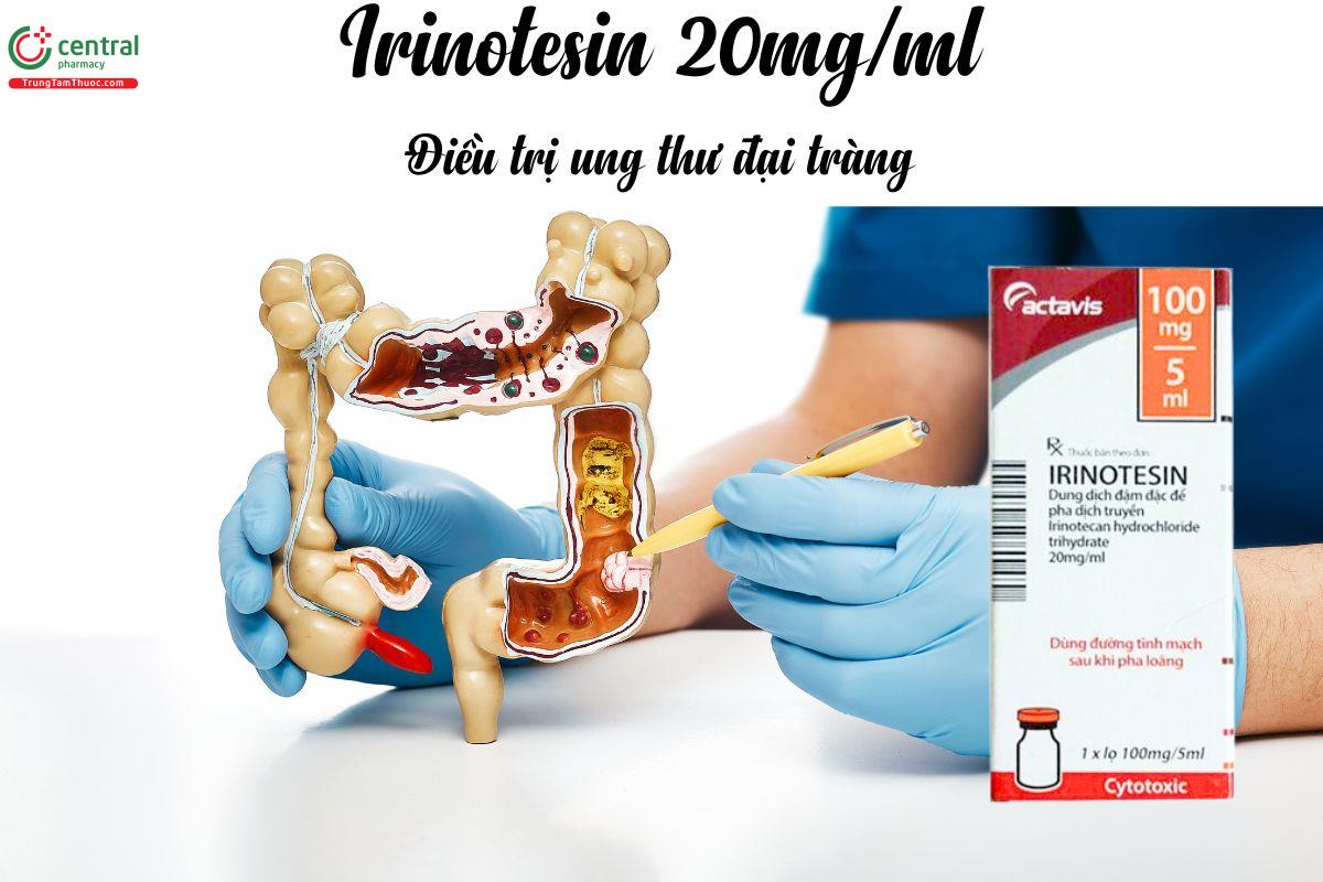 Irinotesin 20mg/ml chỉ định