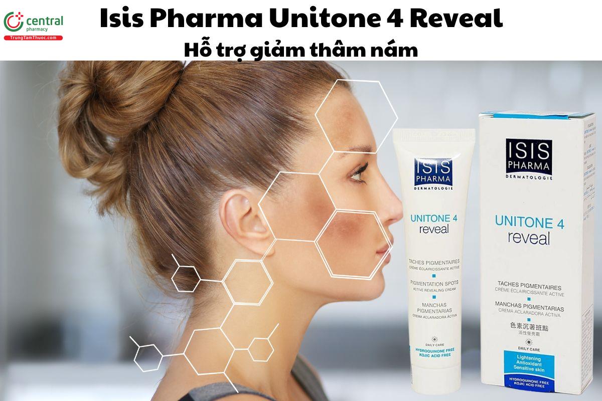 Isis Pharma Unitone 4 Reveal - Giúp làm mờ vết sạm da và nám da