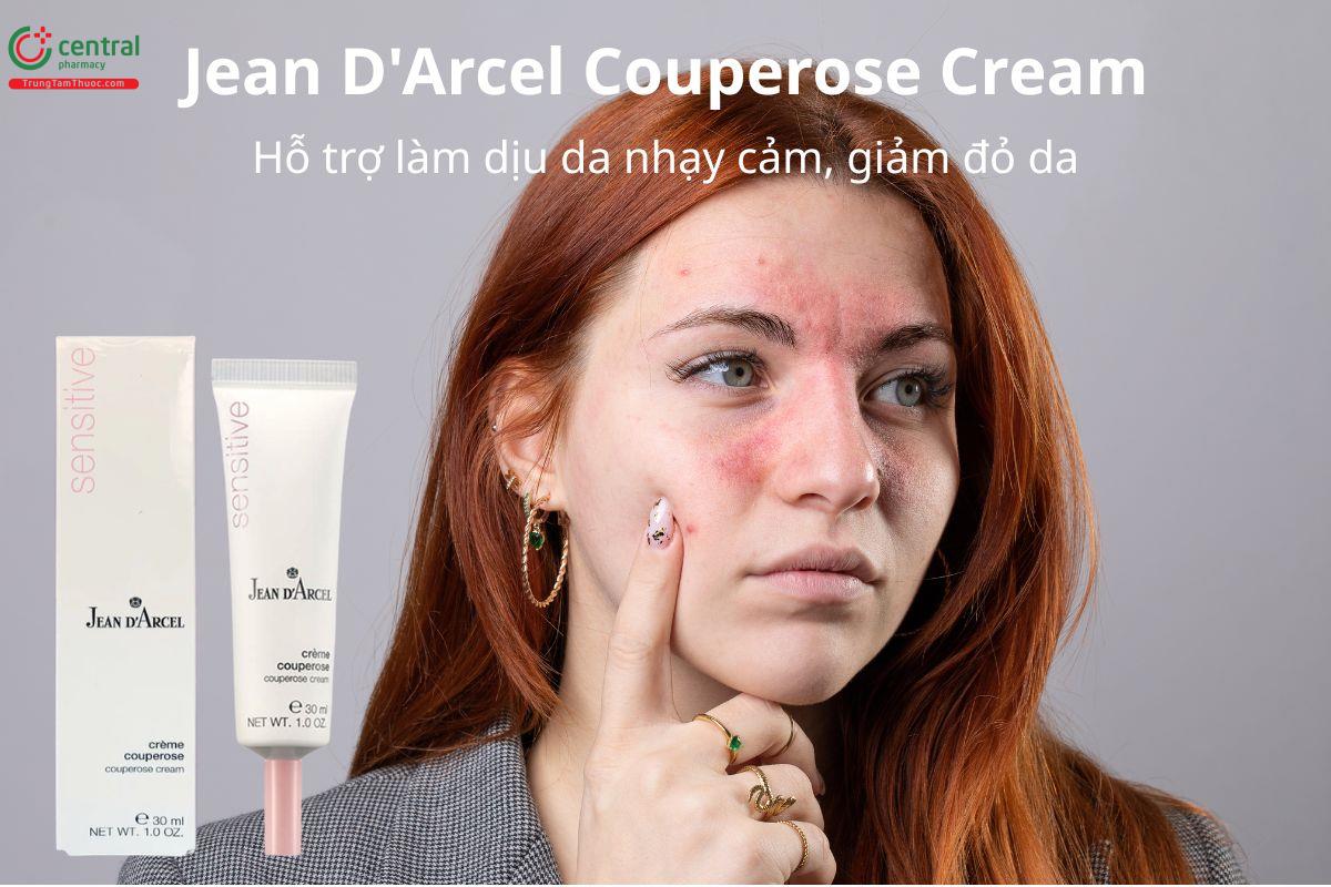 Kem Jean D'Arcel Couperose Cream hỗ trợ làm dịu da nhạy cảm, giảm đỏ da
