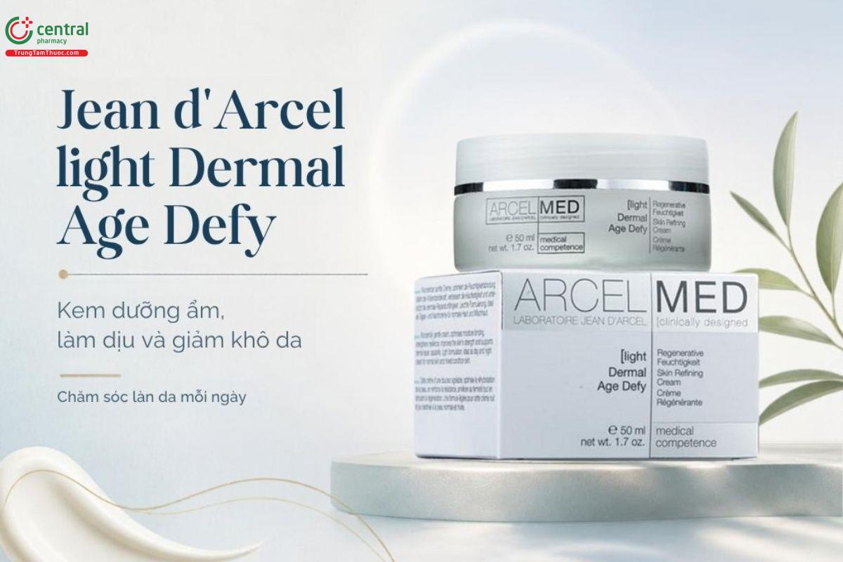 Kem dưỡng ẩm, giảm khô da Jean d'Arcel light Dermal Age Defy