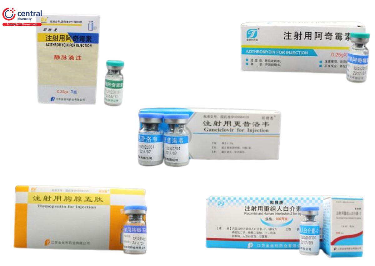 Sản phẩm của Jiangsu Kingsley Pharmaceutical