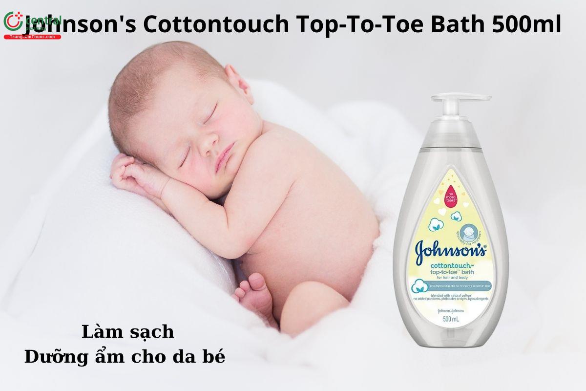 Johnson's Cottontouch Top-To-Toe Bath 500ml