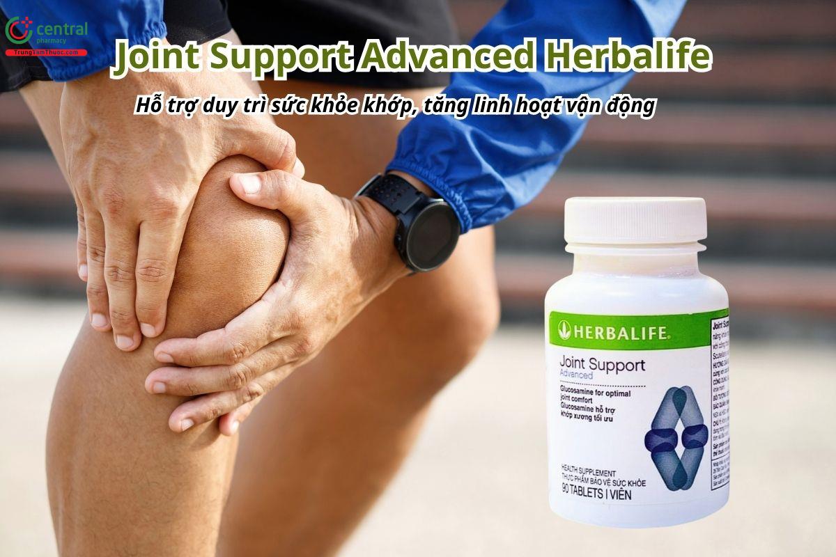 Joint Support Advanced Herbalife hỗ trợ duy trì sức khỏe khớp, tăng linh hoạt vận động