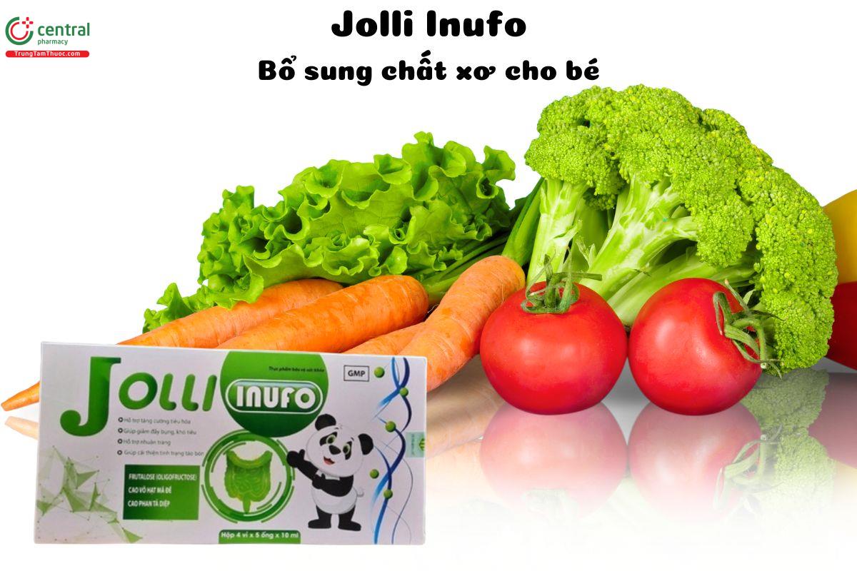 Jolli Inufo - giúp nhuận tràng, giảm táo bón, cải thiện tiêu hóa