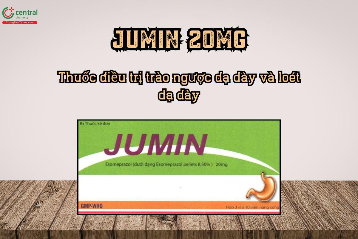 Thuốc điều trị trào ngược dạ dày và loét dạ dày Jumin