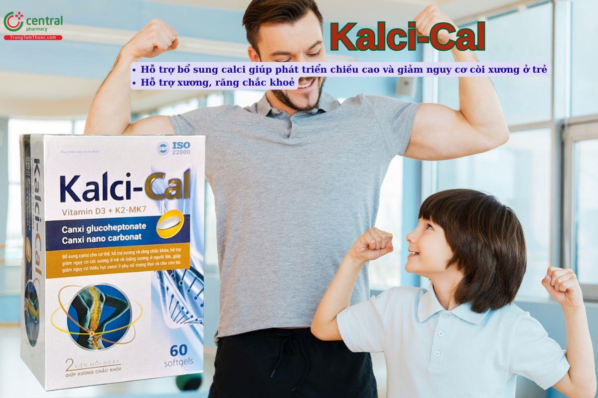 Viên uống Kalci-Cal giúp xương răng chắc khoẻ